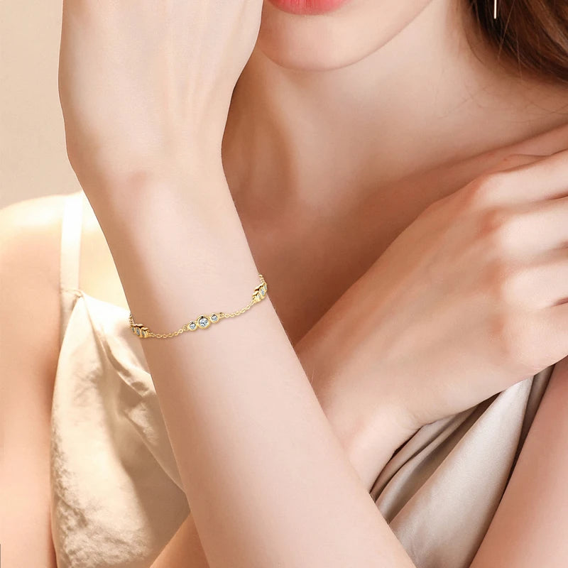 OLA 18k Gold Plated Bracelet 925