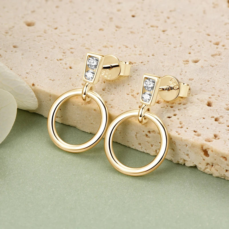 OLA  Moissanite Earring