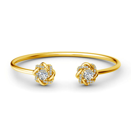 OLA Moissanite Bangle Bracelet