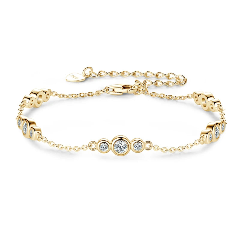 OLA 18k Gold Plated Bracelet 925