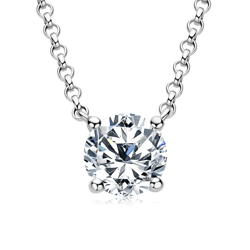 OLA Moissanite  Necklace