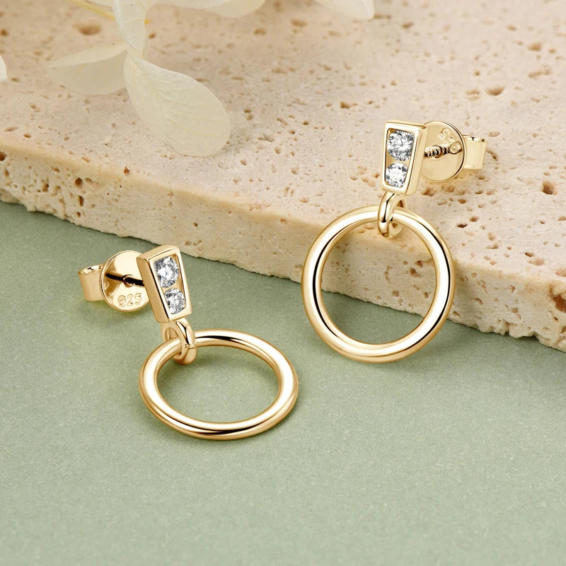 OLA  Moissanite Earring