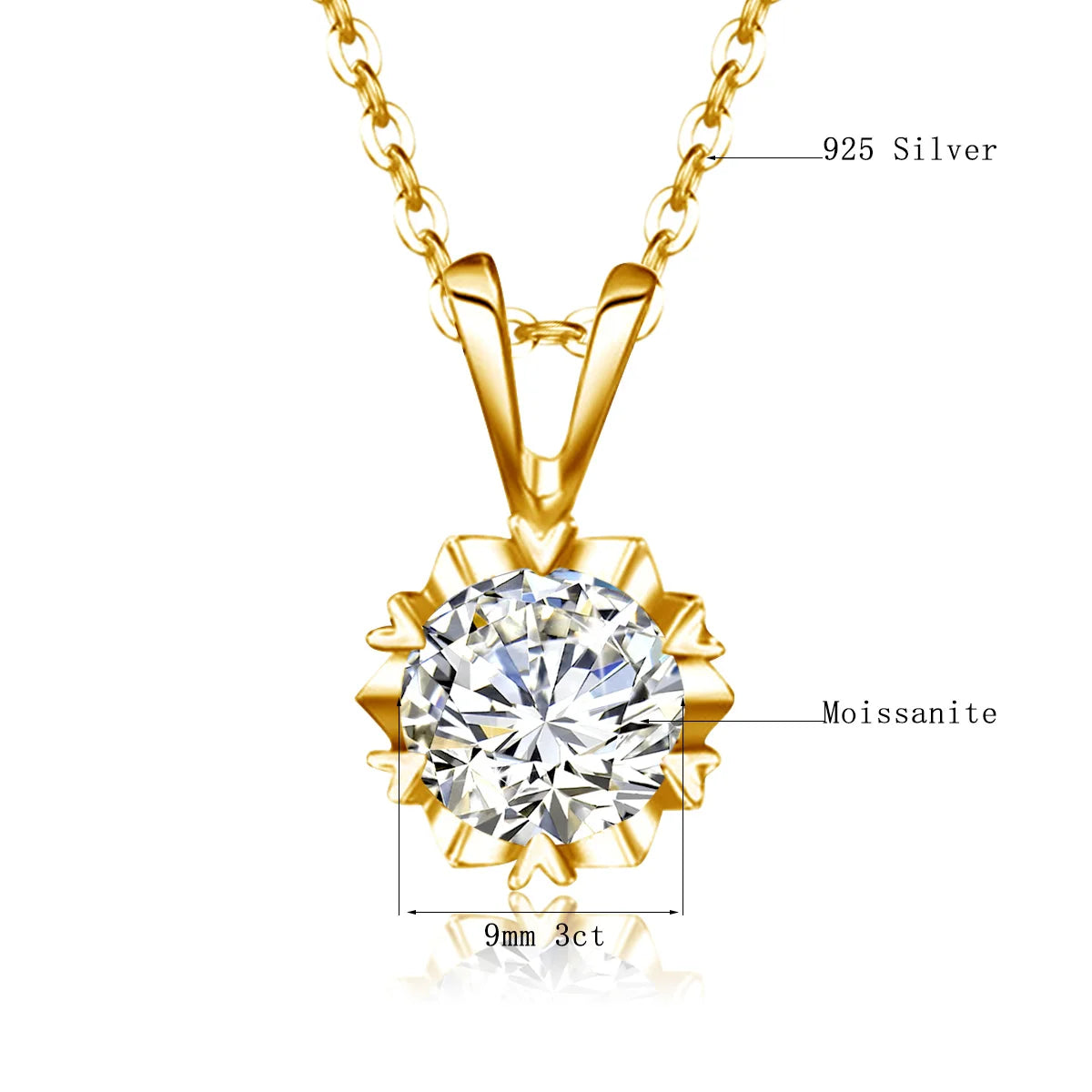 OLA Moissanite Necklace