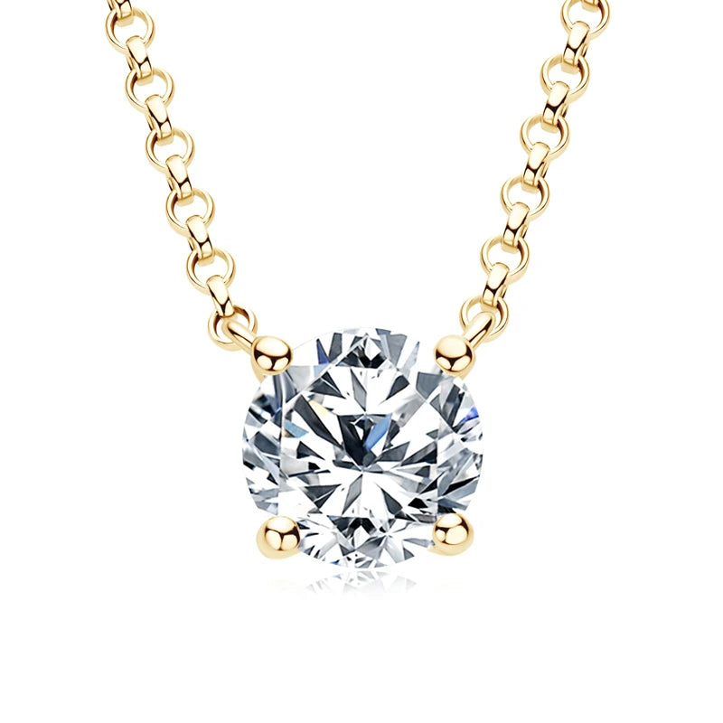 OLA Moissanite  Necklace